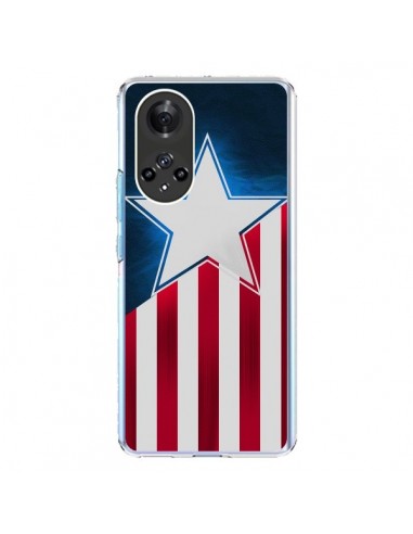 Coque Honor 50 et Huawei Nova 9 Captain America - Eleaxart
