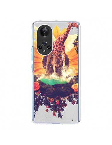 Coque Honor 50 et Huawei Nova 9 Girafflower Girafe - Eleaxart