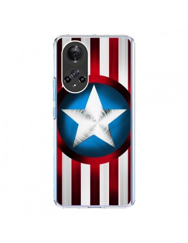 Coque Honor 50 et Huawei Nova 9 Captain America Great Defender - Eleaxart