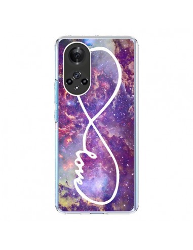 Coque Honor 50 et Huawei Nova 9 Love Forever Infini Galaxy - Eleaxart