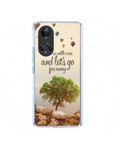 Coque Honor 50 et Huawei Nova 9 Let's Go Far Away Ballons - Eleaxart