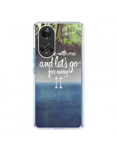 Coque Honor 50 et Huawei Nova 9 Let's Go Far Away Forest Foret - Eleaxart