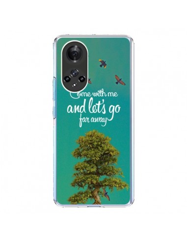 Coque Honor 50 et Huawei Nova 9 Let's Go Far Away Tree Arbre - Eleaxart