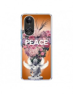 Coque Honor 50 et Huawei Nova 9 Peace Fleurs Buddha -...