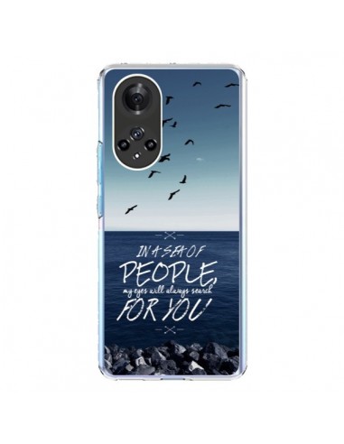 Coque Honor 50 et Huawei Nova 9 Sea Mer Plage - Eleaxart