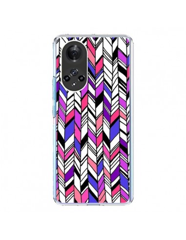 Coque Honor 50 et Huawei Nova 9 Graphic Azteque Rose Violet -  Léa Clément