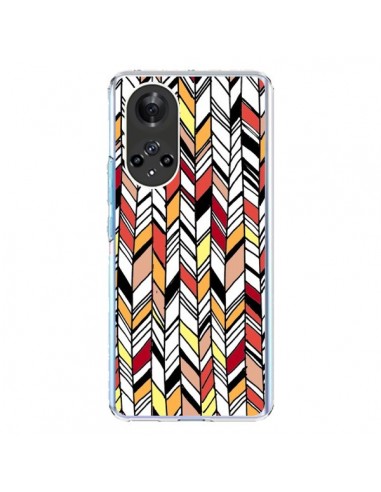 Coque Honor 50 et Huawei Nova 9 Graphic Azteque Rouge Orange -  Léa Clément