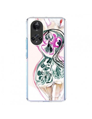 Coque Honor 50 et Huawei Nova 9 Femme en fleurs - Elisaveta Stoilova