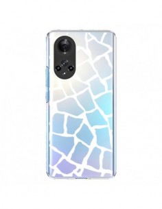 Coque Honor 50 et Huawei Nova 9 Girafe Mosaïque Blanc...