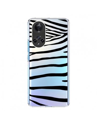 Coque Honor 50 et Huawei Nova 9 Zebre Zebra Noir Transparente - Project M