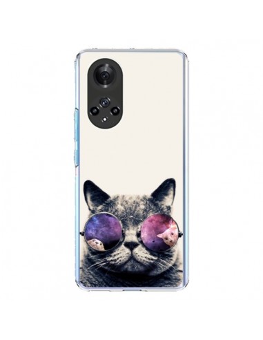 Coque Honor 50 et Huawei Nova 9 Chat à lunettes - Gusto NYC