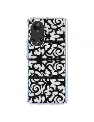 Coque Honor 50 et Huawei Nova 9 Abstrait Noir et Blanc - Irene Sneddon