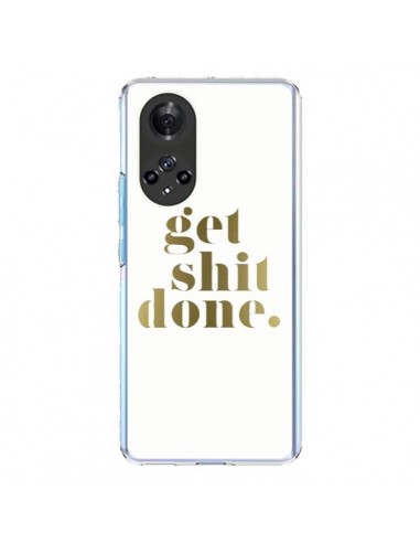 Coque Honor 50 et Huawei Nova 9 Get Shit Done Doré - Shop Gasoline