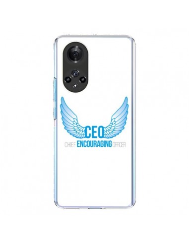 Coque Honor 50 et Huawei Nova 9 CEO Chief Encouraging Officer Bleu - Shop Gasoline