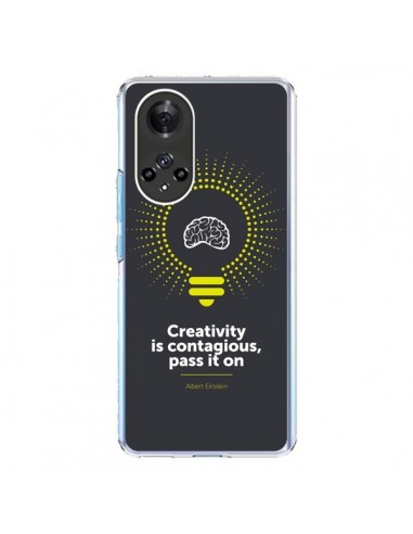 Coque Honor 50 et Huawei Nova 9 Creativity is contagious, Einstein - Shop Gasoline