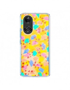 Coque Honor 50 et Huawei Nova 9 Stars Etoiles Jaunes -...