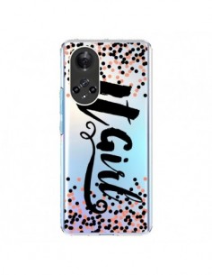 Coque Honor 50 et Huawei Nova 9 It Girl Transparente -...