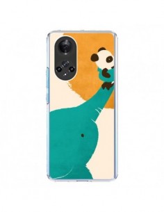 Coque Honor 50 et Huawei Nova 9 Elephant Help Panda - Jay...