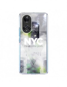 Coque Honor 50 et Huawei Nova 9 I Love New York City Gris...