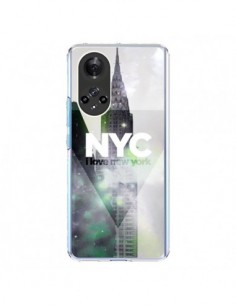 Coque Honor 50 et Huawei Nova 9 I Love New York City Gris...