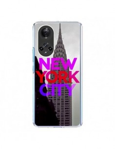 Coque Honor 50 et Huawei Nova 9 New York City Rose Rouge...