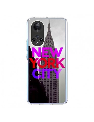 Coque Honor 50 et Huawei Nova 9 New York City Rose Rouge - Javier Martinez