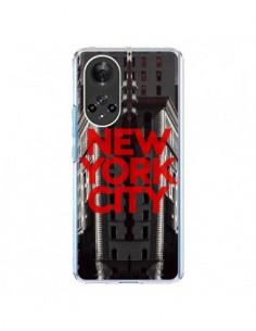 Coque Honor 50 et Huawei Nova 9 New York City Rouge -...