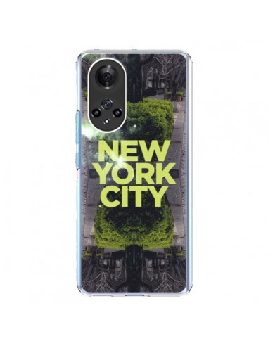 Coque Honor 50 et Huawei Nova 9 New York City Vert - Javier Martinez