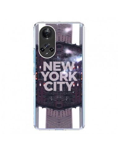 Coque Honor 50 et Huawei Nova 9 New York City Violet - Javier Martinez