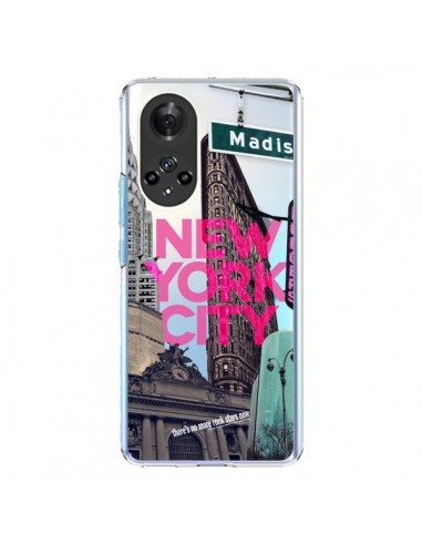 Coque Honor 50 et Huawei Nova 9 New Yorck City NYC Transparente - Javier Martinez