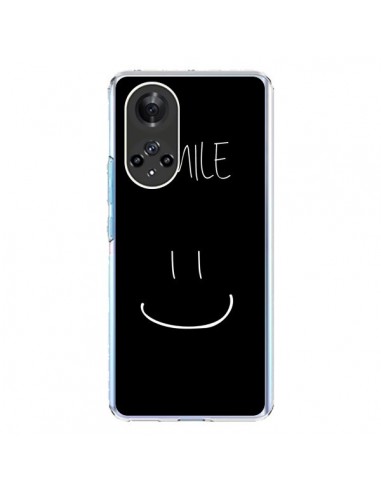 Coque Honor 50 et Huawei Nova 9 Smile Souriez Noir - Jonathan Perez