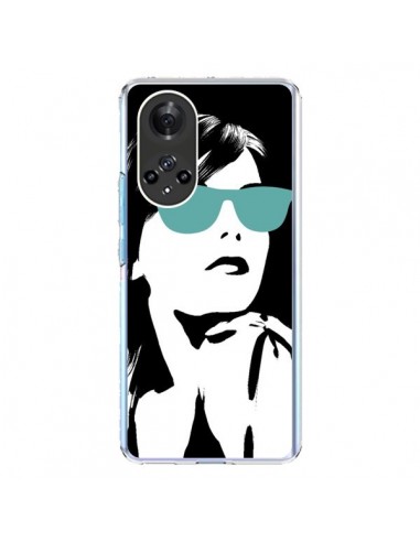 Coque Honor 50 et Huawei Nova 9 Fille Lunettes Bleues - Jonathan Perez