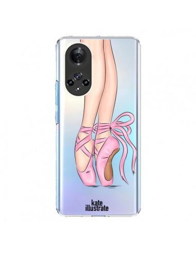 Coque Honor 50 et Huawei Nova 9 Ballerina Ballerine Danse Transparente - kateillustrate