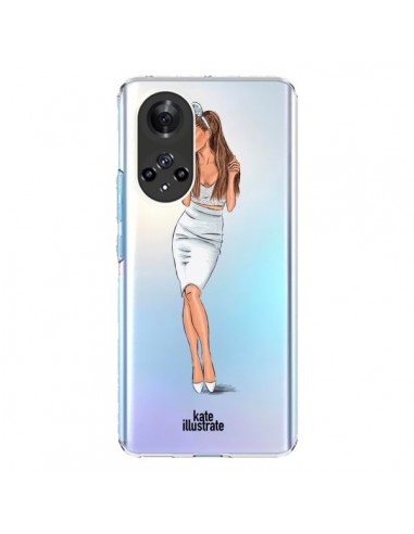 Coque Honor 50 et Huawei Nova 9 Ice Queen Ariana Grande Chanteuse Singer Transparente - kateillustrate