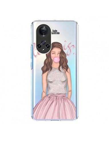 Coque Honor 50 et Huawei Nova 9 Bubble Girl Tiffany Rose Transparente - kateillustrate