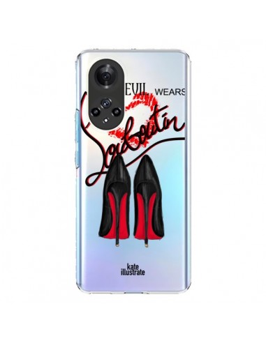 Coque Honor 50 et Huawei Nova 9 The Devil Wears Shoes Demon Chaussures Transparente - kateillustrate