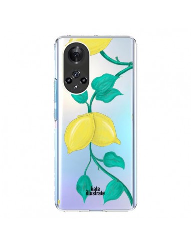 Coque Honor 50 et Huawei Nova 9 Lemons Citrons Transparente - kateillustrate