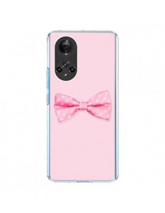 Coque Honor 50 et Huawei Nova 9 Noeud Papillon Rose Girly...