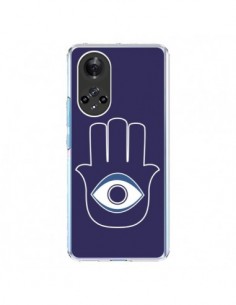 Coque Honor 50 et Huawei Nova 9 Main de Fatma Oeil Bleu -...