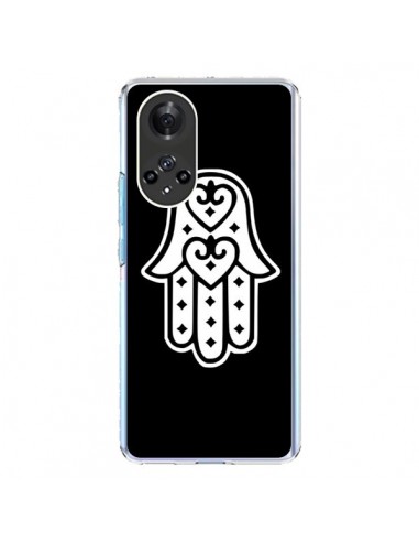 Coque Honor 50 et Huawei Nova 9 Main de Fatma Oeil Noir - Laetitia