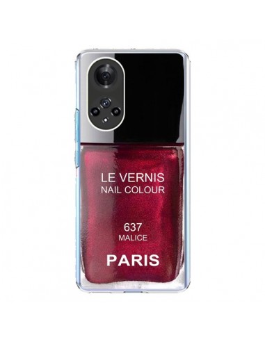 Coque Honor 50 et Huawei Nova 9 Vernis Paris Malice Violet - Laetitia