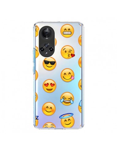 Coque Honor 50 et Huawei Nova 9 Smiley Emoticone Emoji Transparente - Laetitia
