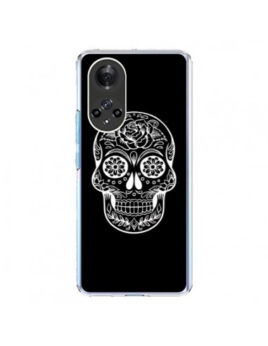 Coque Honor 50 et Huawei Nova 9 Tête de Mort Mexicaine Blanche - Laetitia