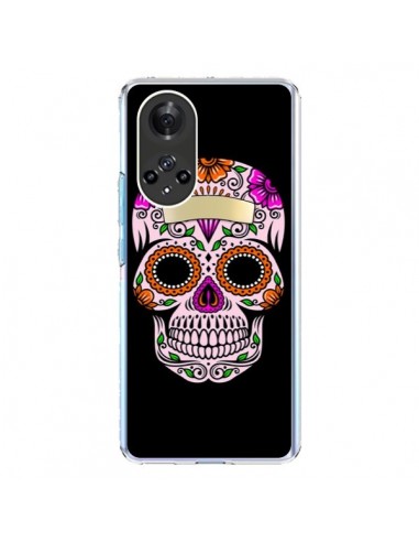Coque Honor 50 et Huawei Nova 9 Tête de Mort Mexicaine Multicolore - Laetitia