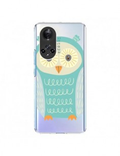 Coque Honor 50 et Huawei Nova 9 Hibou Owl Transparente -...