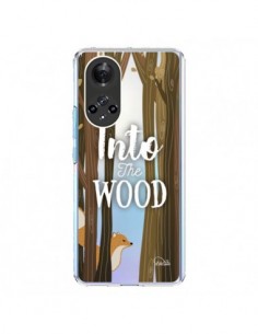 Coque Honor 50 et Huawei Nova 9 Into The Wild Renard Bois...