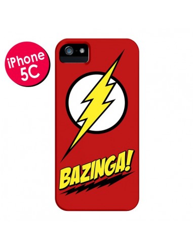 Coque Bazinga Sheldon The Big Bang Theory pour iPhone 5C - Jonathan Perez