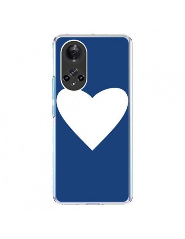 Coque Honor 50 et Huawei Nova 9 Coeur Navy Blue Heart - Mary Nesrala