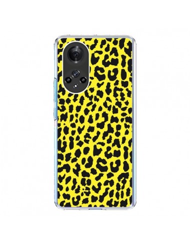 Coque Honor 50 et Huawei Nova 9 Leopard Jaune - Mary Nesrala