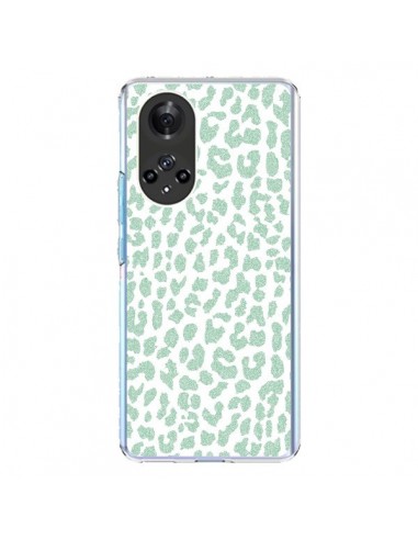 Coque Honor 50 et Huawei Nova 9 Leopard Menthe Mint - Mary Nesrala